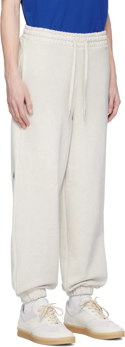 Ader Error Drawstring Sweatpants In Oatmeal