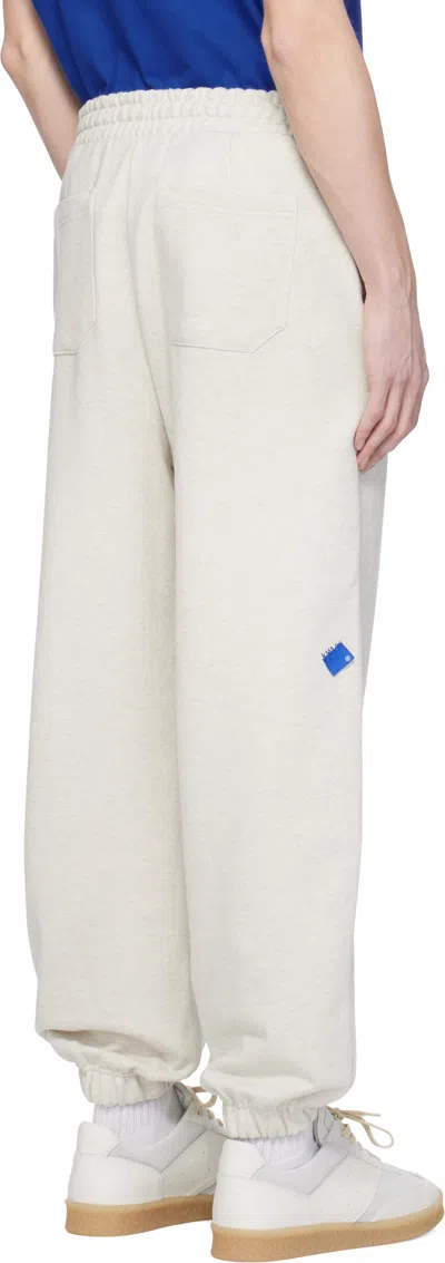 Ader Error Drawstring Sweatpants In Oatmeal