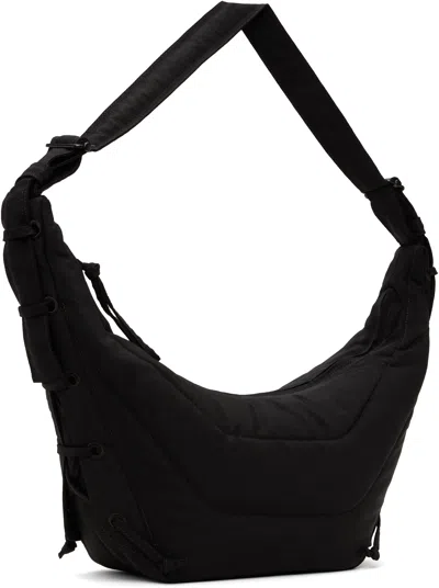 Lemaire Soft Game Medium Bag In Br490 Dark Chocolate