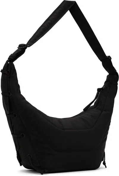 Lemaire Soft Game Medium Bag In Br490 Dark Chocolate