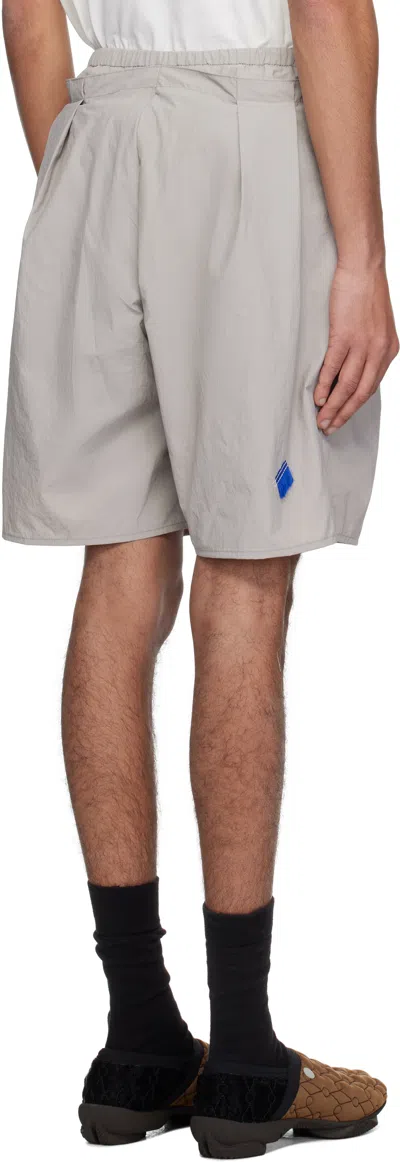 Ader Error Gray 0202 Shorts In Grey