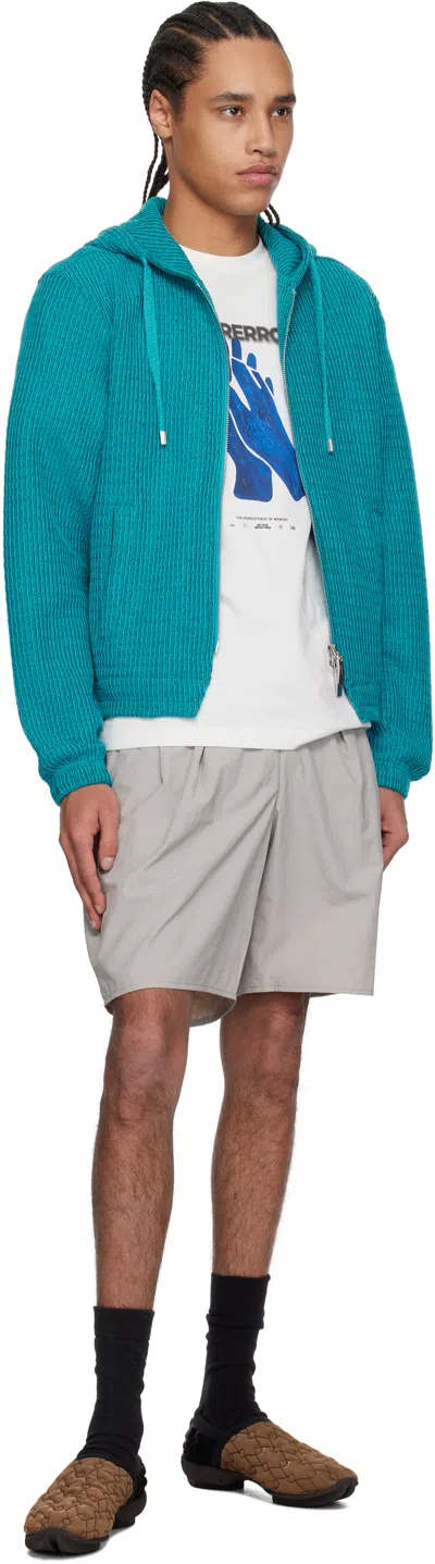 Ader Error Gray 0202 Shorts In Grey