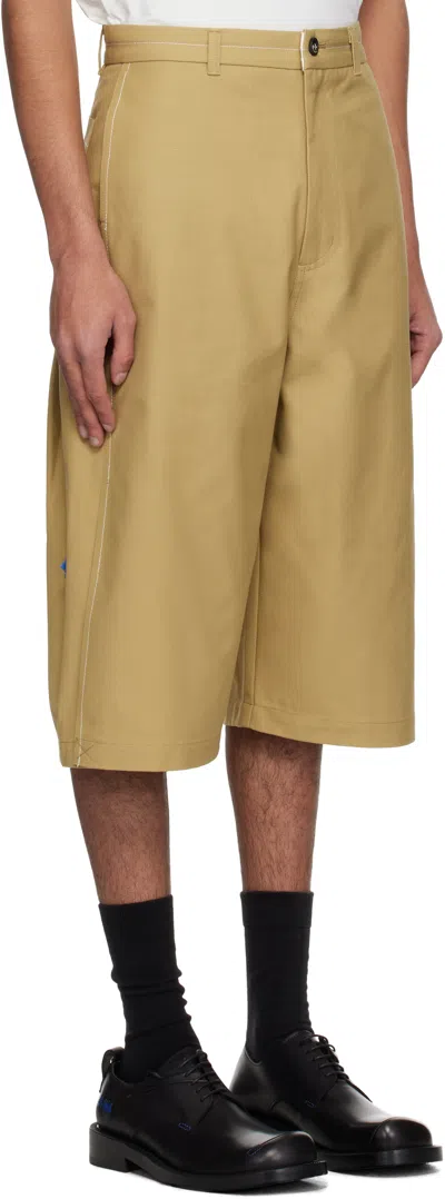 Ader Error Beige Product. 87 Shorts In Beige