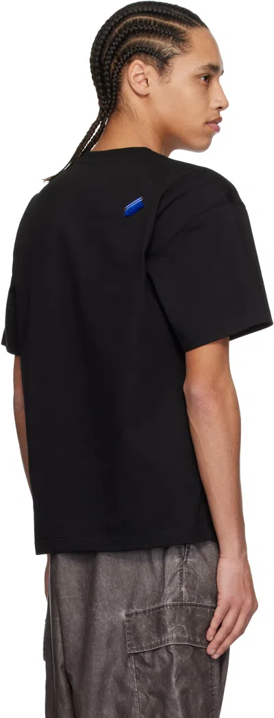 Ader Error Short-sleeved T-shirt In Black
