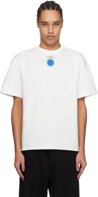 Ader Error Persistence Of Memory T-shirt In Off White