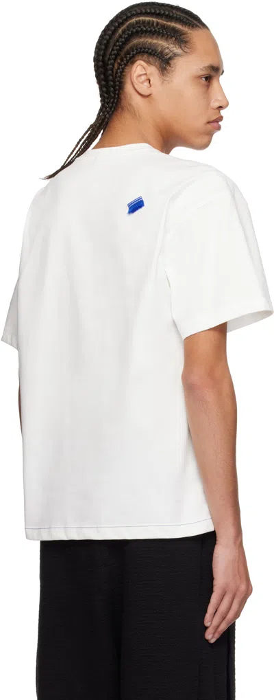 Ader Error Persistence Of Memory T-shirt In Off White