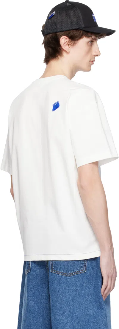 Ader Error White 0106 T-shirt In White