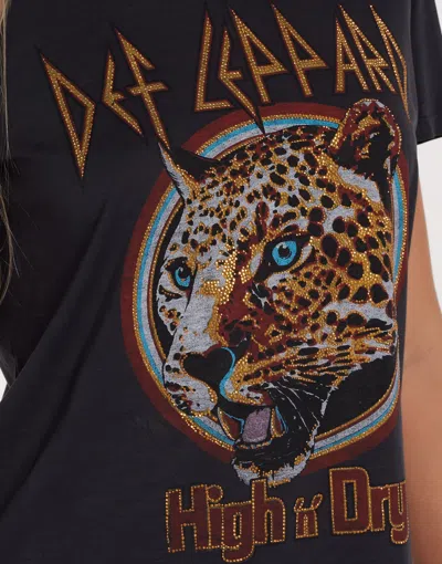 Lauren Moshi Wolf Def Leppard High 'n' Dry In Onyx