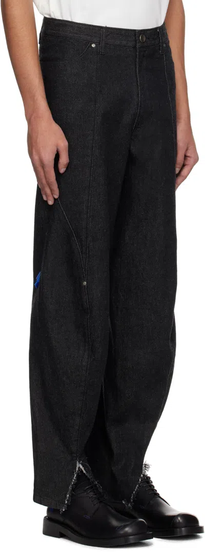 Ader Error Jeans With Belt Loops In Black