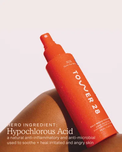 Tower 28 Sos (save. Our. Skin) Daily Rescue Facial Spray With Hypochlorous Acid