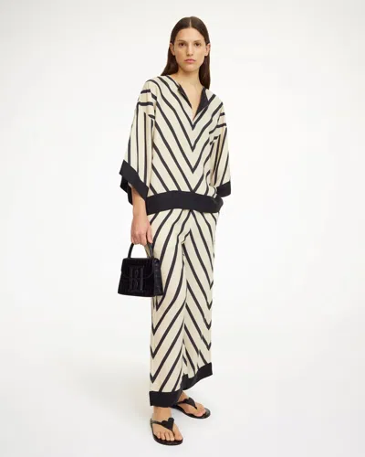 Shop By Malene Birger Cicie Blouse In Brown