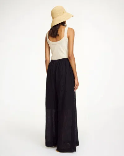 By Malene Birger Clorella Wide-leg Trousers In Black