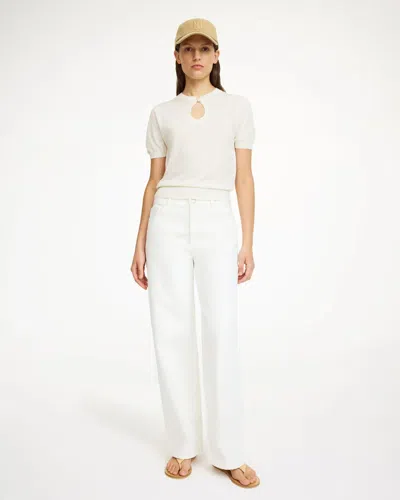 By Malene Birger Tala Sweater In White