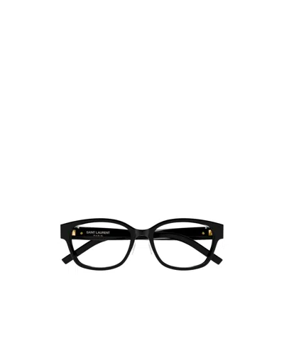 Saint Laurent Full-frame Flat Mirror In Black