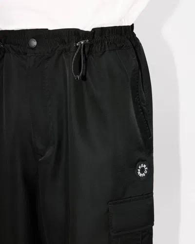 Kenzo Boke Flower 2.0 Cargo Pants In Black