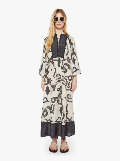 Maria Cher Joseph Long Dress Alvarado In Gray