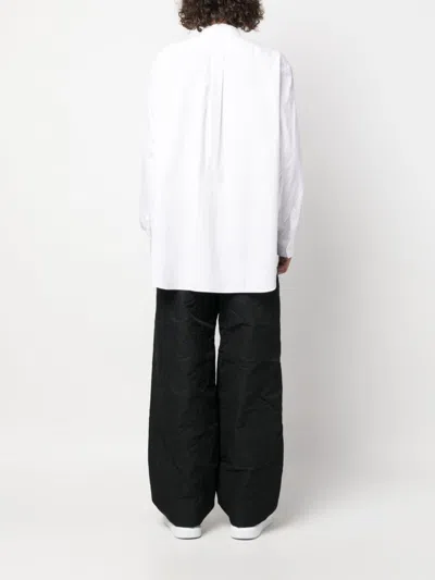 Comme Des Garçons Shirt X Lacoste Oversized Shirt With Maxi Patch
