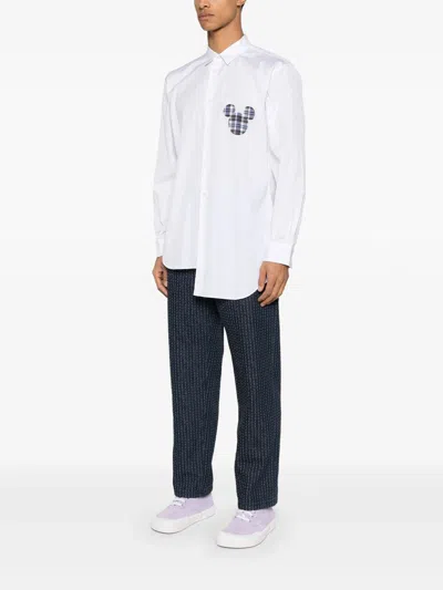 Comme Des Garçons Sweatshirt Comme Des Garcons Men Color White In White