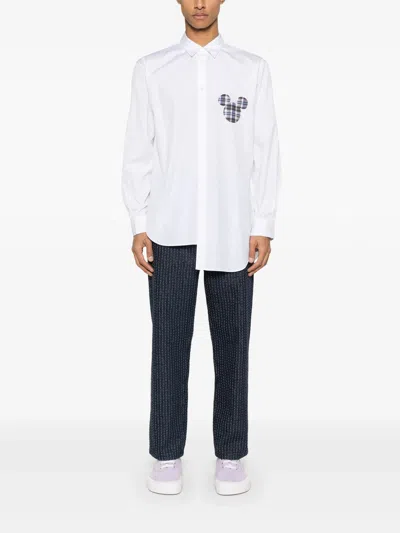 Comme Des Garçons Sweatshirt Comme Des Garcons Men Color White In White