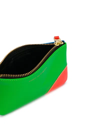 Comme Des Garçons Wallet Super Fluo Wallet