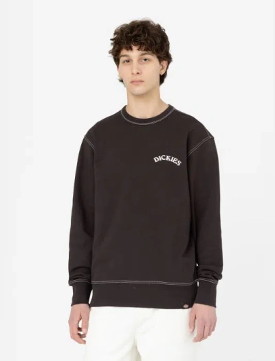 Dickies Beavertown Sweatshirt In Dark Brown