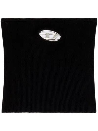 Diesel Ribbed Viscose Cropped Top M-clarksvillex