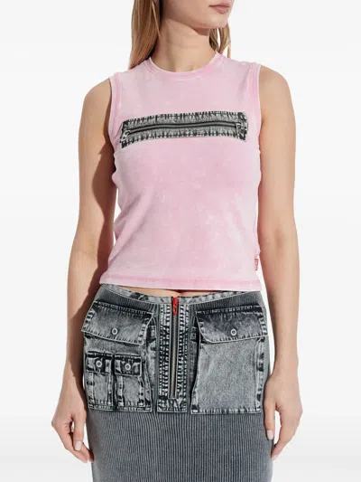 Diesel Zippered Sleeveless Vest