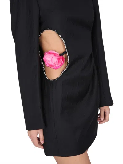 Acne Studios Tailored Wool Dress In Black