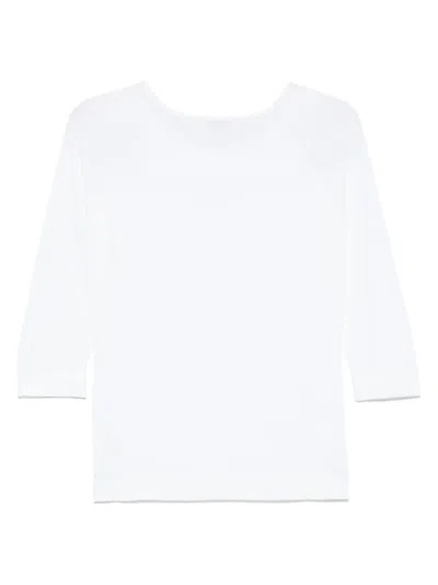 Bruno Manetti Fine-knit Top In White