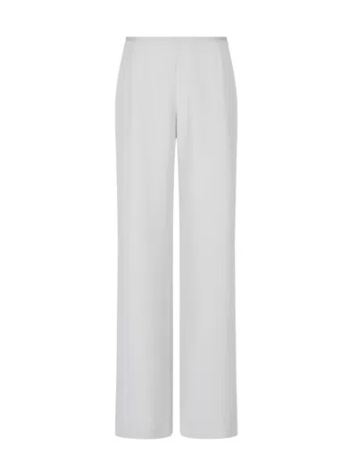 Emporio Armani Trousers In Sel De Camargue
