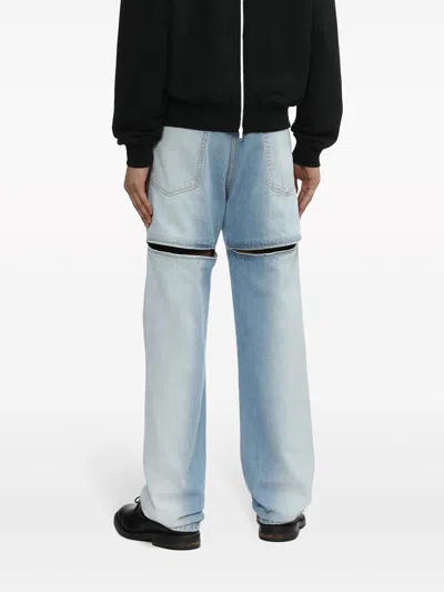 Random Identities Back Cut Denim Pants