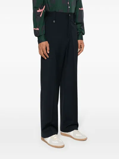 Paura Kyros Wool Tailored Trousers