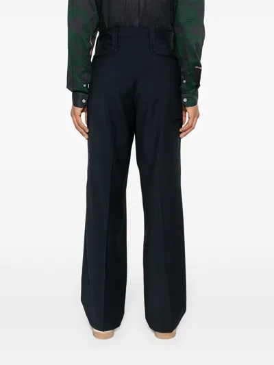 Paura Kyros Wool Tailored Trousers