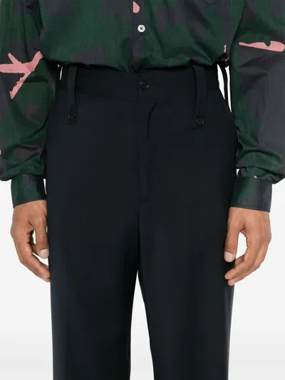 Paura Kyros Wool Tailored Trousers