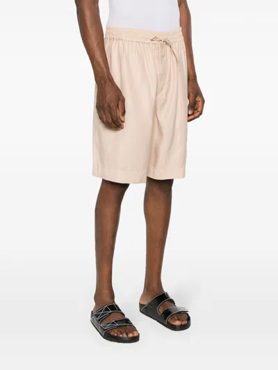 Emporio Armani Embroidered-motif Bermuda Shorts