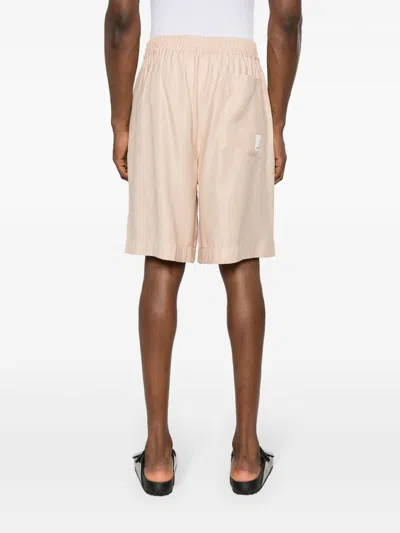Emporio Armani Embroidered-motif Bermuda Shorts