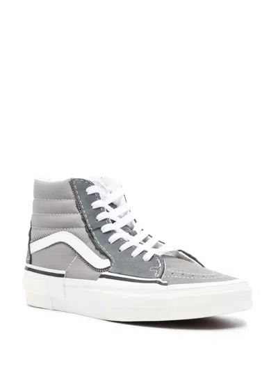 Vans Sk8-hi Reconstruct High-top Sneakers In Grey