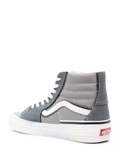Vans Sk8-hi Reconstruct High-top Sneakers In Grey