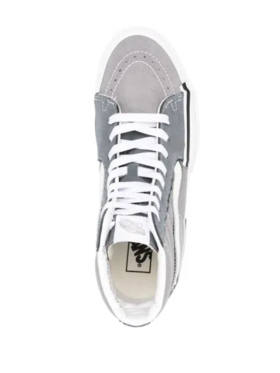 Vans Sk8-hi Reconstruct High-top Sneakers In Grey