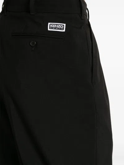 Kenzo Pleated Tailored Wool Pants