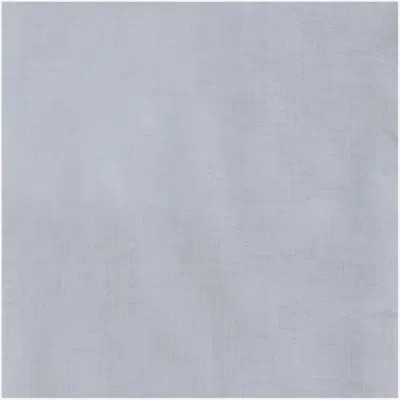 Faliero Sarti Rectangular Silk And Cotton Blend Scarf In Clear Blue