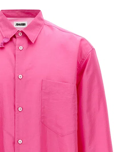 Magliano 'jesolo Shirt With Chest Pocket And Structured Collar' In Pink