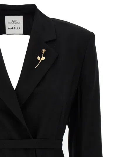 Marella Capsule Blazer In Black