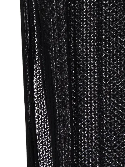 Marella Openwork Wedding Dress In Black