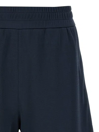 Fendi Ff Jacquard Shorts In Blue