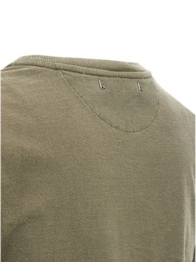 Golden Goose Deluxe Brand Army Green Cotton Doris T Shirt In Green