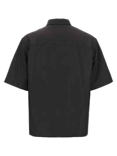 Givenchy Chemise Zippée À Détail 4g In Black