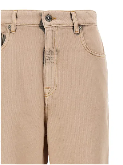 Golden Goose Kim Jeans In Neutral