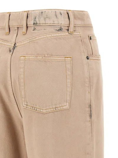 Golden Goose Kim Jeans In Neutral