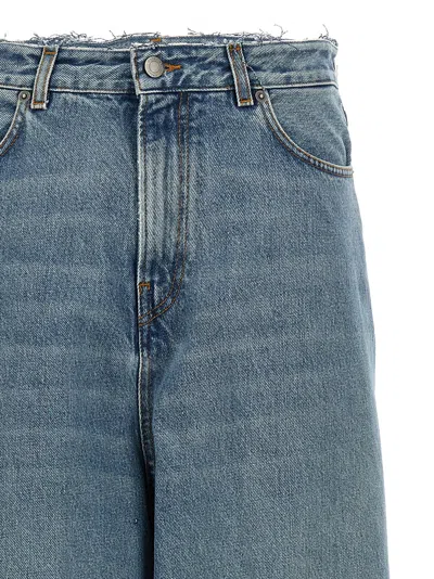 Haikure Big Bethany Wide Leg Jeans In Blue